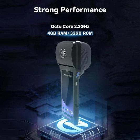 Mobile Handheld POS Machine, Smart Android Payment Terminal For Restaurant & Parking Lot, Z93