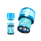 Blue HEPA post-filter assembly with mesh cylinder and dark end rings
