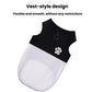 Color Block Dog Vest With Paw Print, Breathable Mesh Pet Harness Vest With Leash Attachment, XS, S, M, L, XL, 2XL