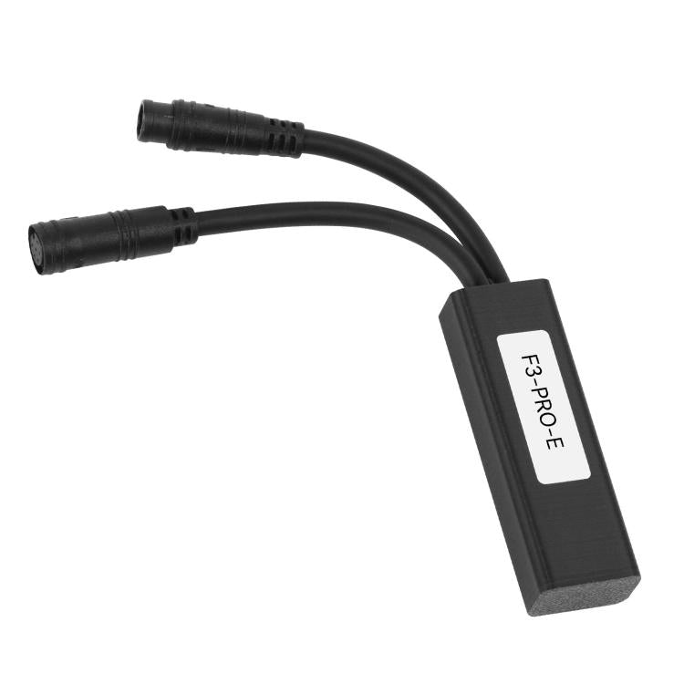 Electric scooter speed controller module with dual cables and F3 Pro E label