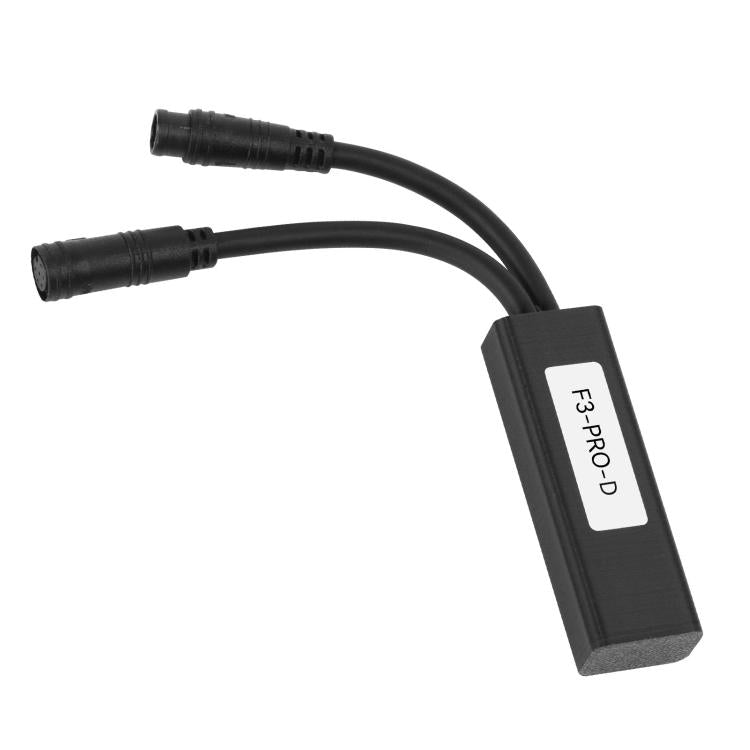 Electric scooter speed controller module with dual cables and F3 Pro D label