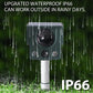 Infrared Sensor LED Strobe Ultrasonic Solar-Powered Animal Repellent