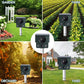 Infrared Sensor LED Strobe Ultrasonic Solar-Powered Animal Repellent