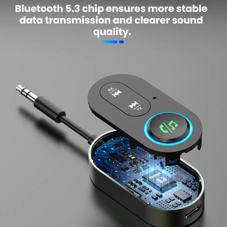 2 In 1 Remote Transmission Car Bluetooth Audio Adapter