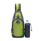 JUNLETU 1028 Outdoor Water Bottle Chest Pack Nylon Waterproof Travel Shoulder Bag