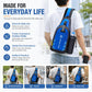 JUNLETU 1028 Outdoor Water Bottle Chest Pack Nylon Waterproof Travel Shoulder Bag