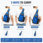 JUNLETU 1028 Outdoor Water Bottle Chest Pack Nylon Waterproof Travel Shoulder Bag