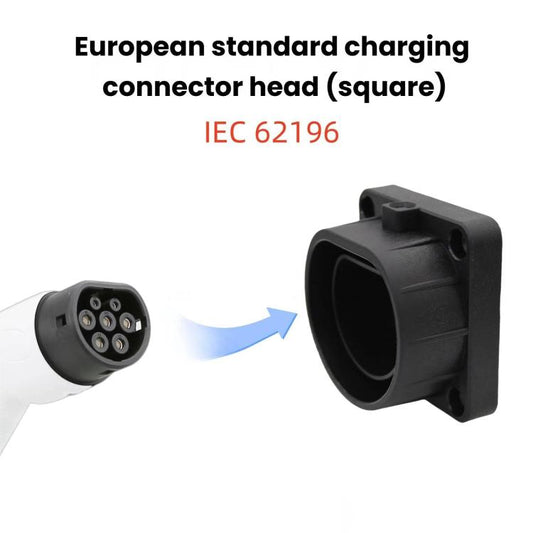 Type 2 EU Standard EV Charging Head Holder, Charging Pile Connector Bracket, For Type 2 EU Standard
