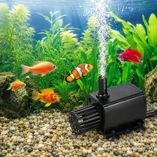 DC Submersible Pump For Aquariums Filters Booster Pumps, QR50R 5V 1.2W-USB, QR50D 12V 10W-DC, QR50B 5V 4.8W-USB