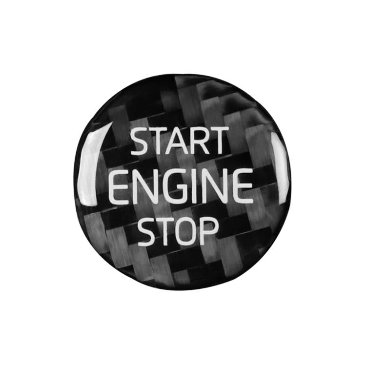 Engine Start Key Push Button Sticker For BMW G Chassis Models, Black, Red, German, Red Edge