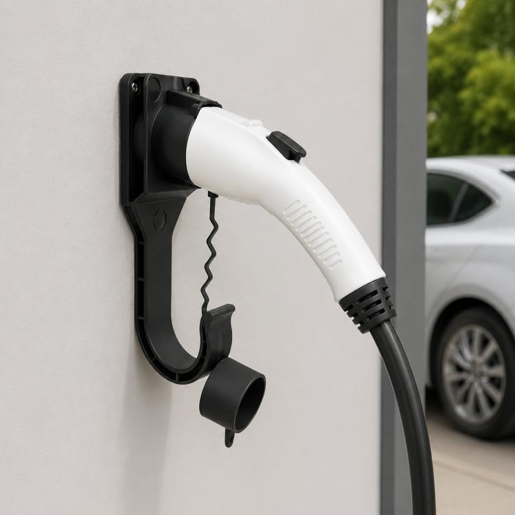 For J1772 US Standard Charging Head Holder, EV Charging Cable Bracket, For J1772 US Standard With Hook