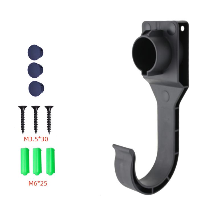 For J1772 US Standard Charging Head Holder, EV Charging Cable Bracket, For J1772 US Standard With Hook