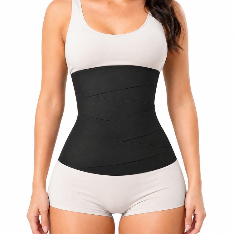 Women Shapewear Wrapping Belt Tummy Control Elastic Band, 5M, 6M