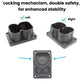 For EU CCS2 DC EV Charging Connector Bracket, For EU CCS2 DC