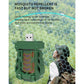 Green USB heated mosquito repellent device with glowing heating core