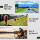 Portable USB heated mosquito repellent for outdoor camping and hiking