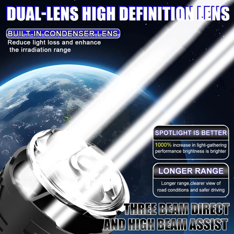 50W Motorcycle N13 Direct-Connect High-Power Lens Headlight
