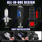 50W Motorcycle N13 Direct-Connect High-Power Lens Headlight