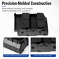Four-button driver window switch in black molded housing