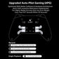 Wireless controller diagram showing rear paddles and button layout on black
