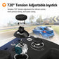 Wireless controller joystick system with 720° tension-adjustable module and parts