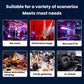 Laser stage light effects used for bar, performance stage, and in-vehicle settings