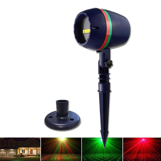 Round In-Ground Lawn Light Outdoor Garden Laser Ambience Light, US Plug, EU Plug, UK Plug, AU Plug