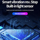 LED control circuit board module for solar roof warning light