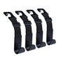 4pcs / Box Car Seat Headrest Webbing Hooks Multi-Functional Mounting Bracket Adjustable Car Hook