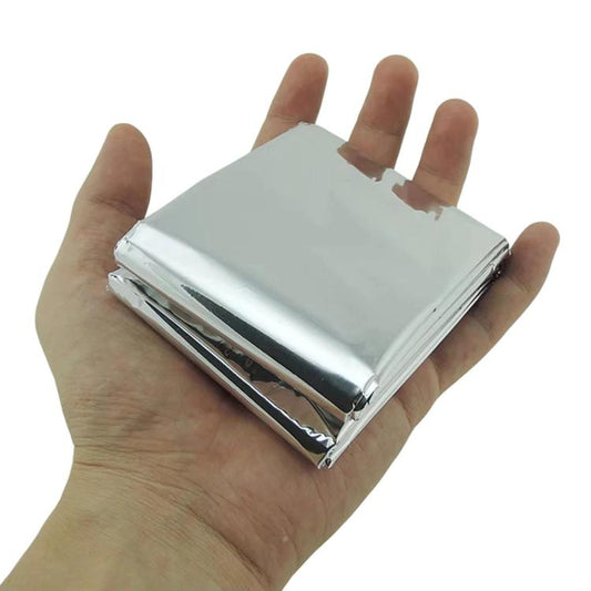 Portable Outdoor Emergency Blanket Disposable Thermal Blanket Camping Survival Blanket, 160x210cm