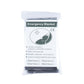 Emergency thermal blanket in clear plastic pack, compact for travel