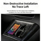 U-shaped wireless charger bezel trim with carbon fiber surround for phone charging