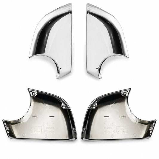 For 2017-2022 Tesla Model 3 Electroplated Rearview Mirror Back Cover 2287.3006, Left, Right