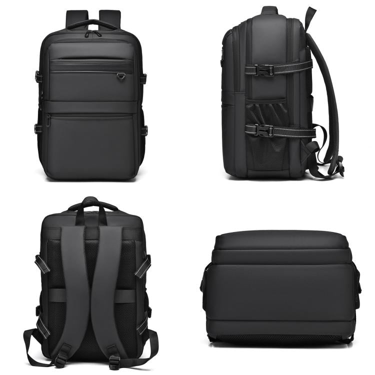 WEIXIRE B929 Men Business Backpack for Short Trips Lightweight Large-Capacity Laptop Bag