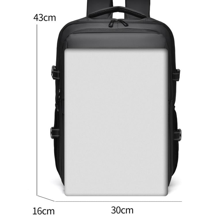 WEIXIRE B929 Men Business Backpack for Short Trips Lightweight Large-Capacity Laptop Bag