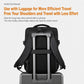 WEIXIRE B929 Men Business Backpack for Short Trips Lightweight Large-Capacity Laptop Bag