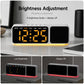 Bluetooth Speaker Digital Alarm Clock with Night Light Large LED Display Clock with Date, Dimmer and Dual Snooze Alarms