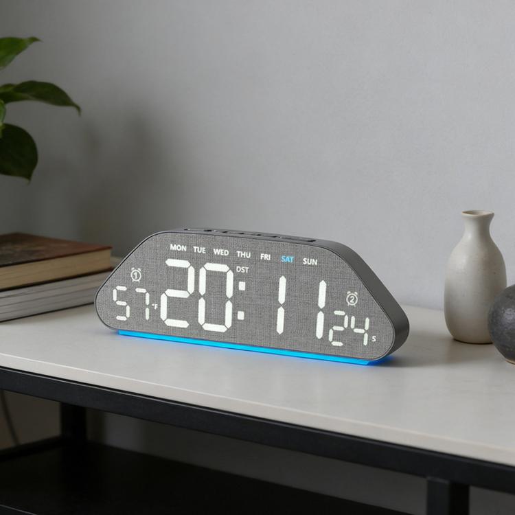 Digital Alarm Clock With USB Output Charger Accurate To The Second LED Desk Clock