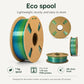 Silk Rainbow PLA Filament 1.75mm 1kg Spool Magic Color Shifting Shiny Gradient 3D Printing Material