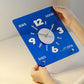 wozoom Modern Minimalist Desk Clock  Acrylic Mirror Table Clock With Silent Non-Ticking Quartz Movement