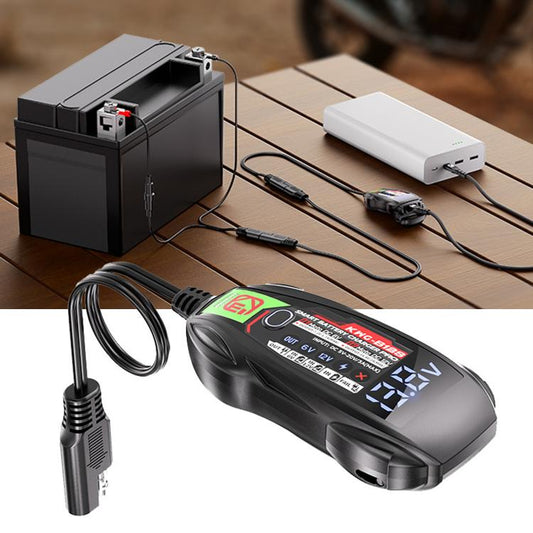 6V/12V Motorcycle Battery Charger With Digital Display Screen, Kewig B12S