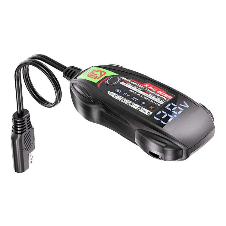 6V/12V Motorcycle Battery Charger With Digital Display Screen, Kewig B12S