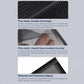 Fine black mesh fabric with reinforced thicker edge for sunroof screen