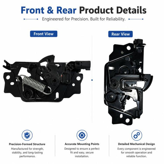 For 2017-2020 Tesla Model 3 / S / X Hood Lock Block 1033011-00-G, 1033011-00-G