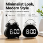 Retro Twin Bell Digital Alarm Clock Super Loud Mechanical Bell-Ringing LED Desk Clock With Backlight