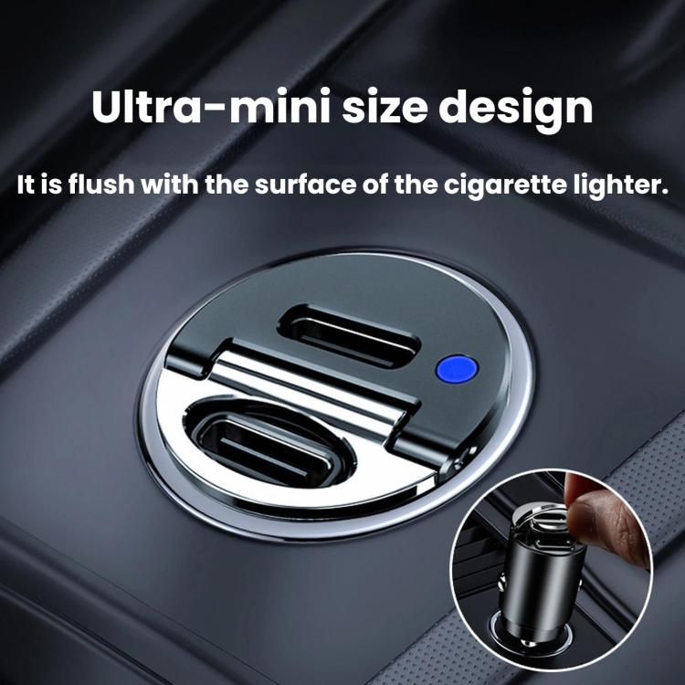 45W Type-C Mini Pull-Ring Car Fast Charger, C13-D13, C13-E13
