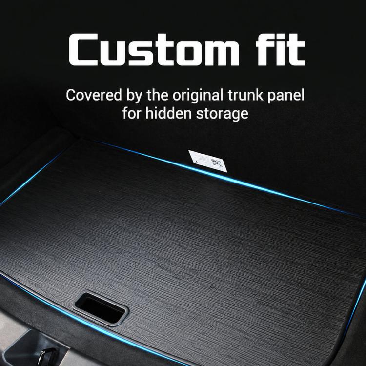 For Tesla Model Y 2021-2025 Trunk Small Table Board Foldable Portable Car Camping Tabletop, Table+2 Chairs