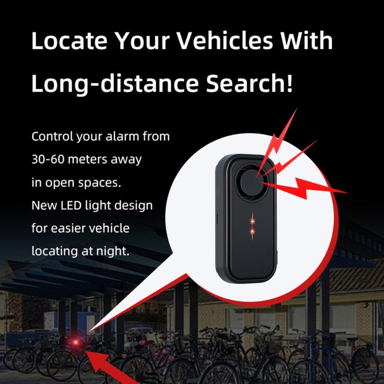 Vehicle anti-theft alarm host with long-distance remote key fob