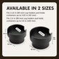 Sofa Cup Holder Adapter Expander 3D-Printed PLA Couch Drink Holder Insert for Large Mugs & Tumblers, Small, Large