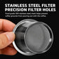 Single-Needle K Cups For Keurig 1.0 & 2.0 Stainless Steel Refillable Coffee Filter Pod, 1 Pack, 6 Packs